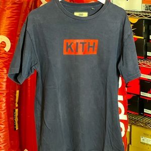 Kith box logo t shirt size M